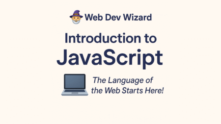 Introduction to JavaScript