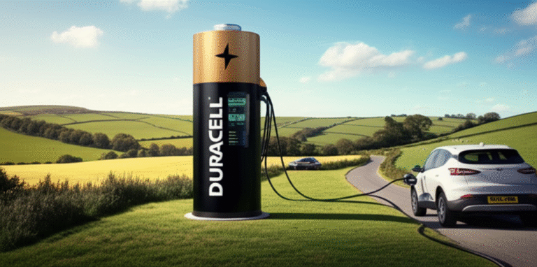 Plug into the Future: Duracell’s Giant Battery EV Chargers Hit UK This Year! 🚗⚡️”