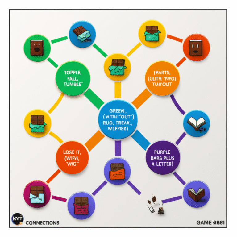 NYT Connections: Today’s Tricky Puzzle (Game #861) – Hints & Answers Revealed!”