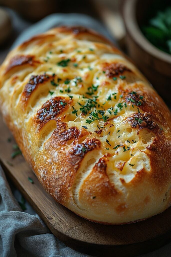 Golden, crispy, and stuffed with creamy cheese garlic
