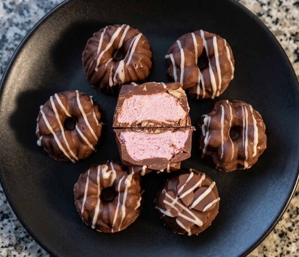 Black Cherry Cheesecake Bites
