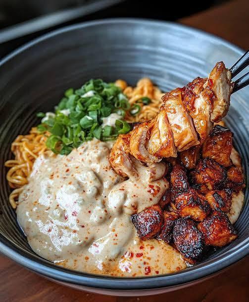 High-Protein Chicken Ramen (Healthy Twist)