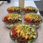 High-Protein Mediterranean Beef & Quinoa Power Bowls