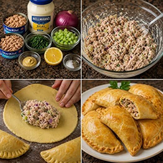 Keto No-Bake Tuna Empanadas