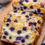 Air Fryer Blueberry Cream Cheese Bread