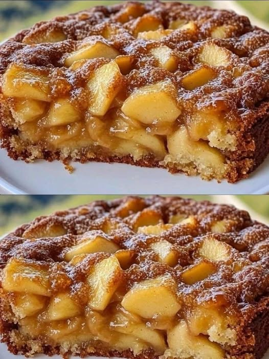 Air Fryer Swedish Apple Cake