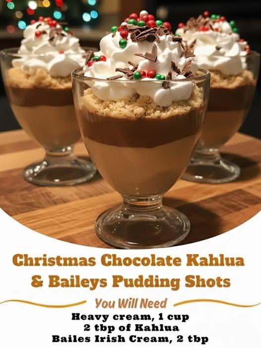 Keto Cream Pudding Shots (Baileys/Kahlúa Style Base)