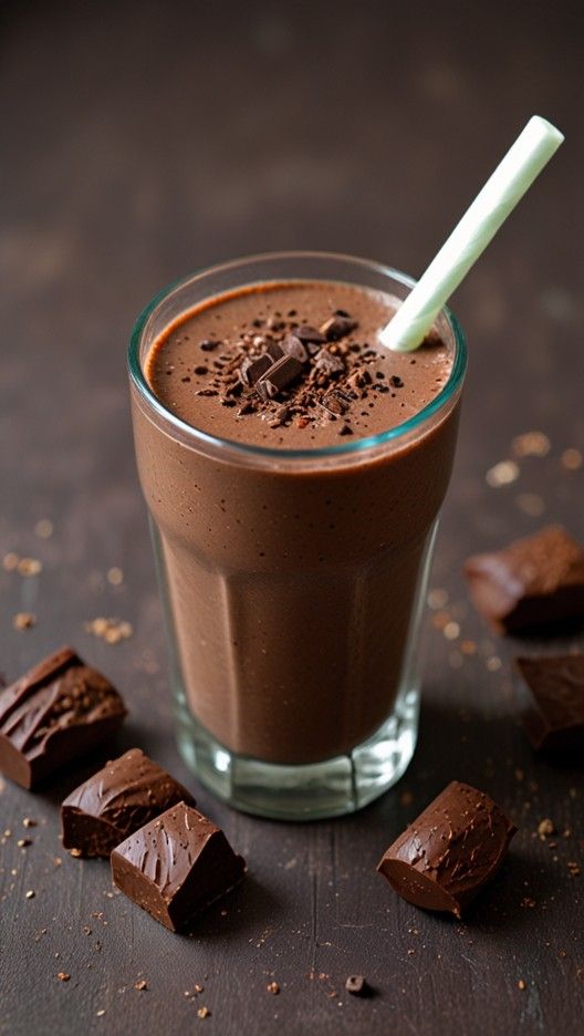 Thick Fudge Chocolate Protein Shake