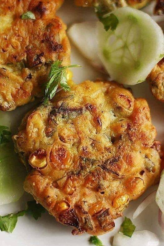 Vegan Corn Fritters (Crispy Outside, Tender Inside)