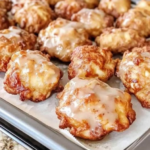 Air Fryer Baked Apple Fritters (Quick & Easy)