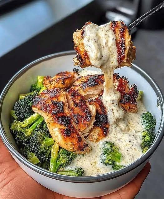 Grilled Chicken & Broccoli Bowls