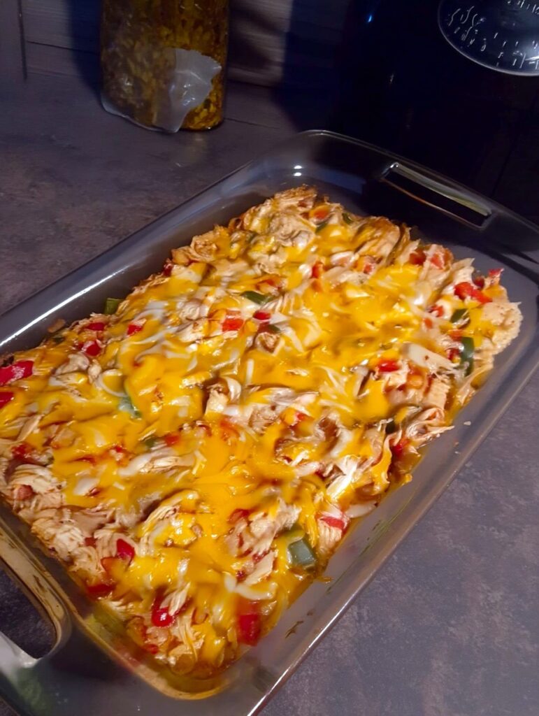 Fajita Chicken Casserole