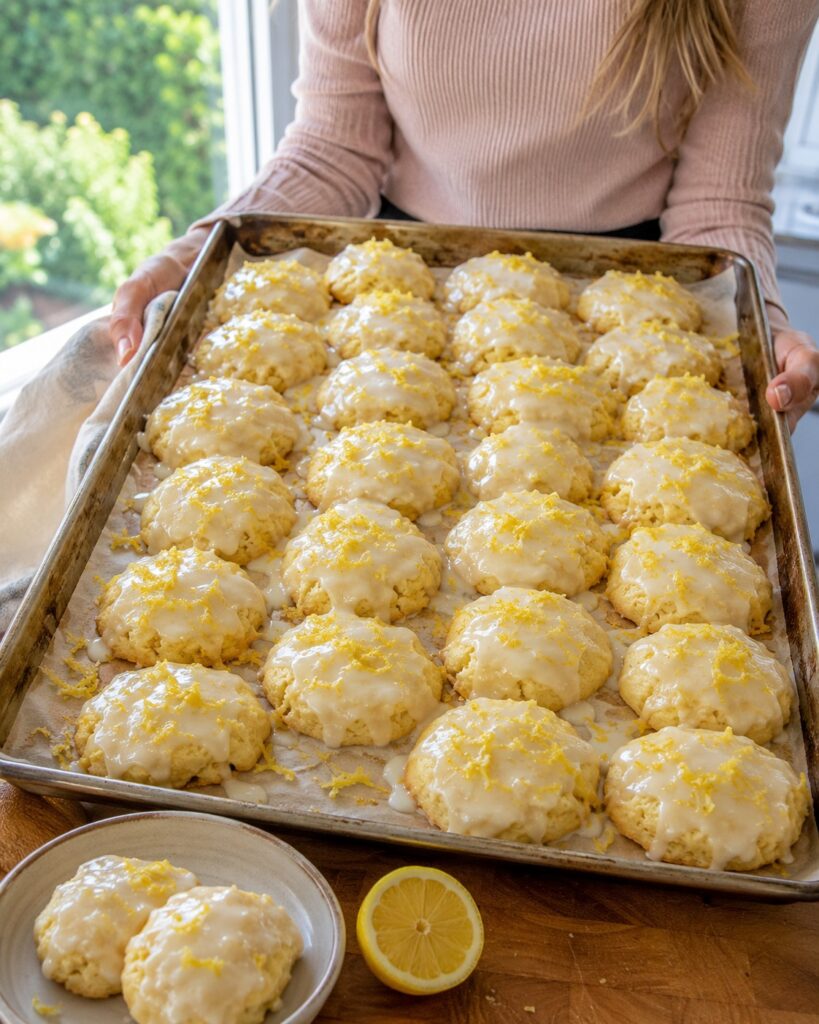 Cottage Cheese Lemon Cookies
