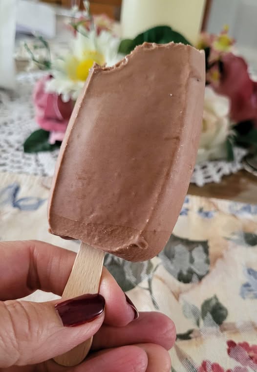 Chocolate popsicles