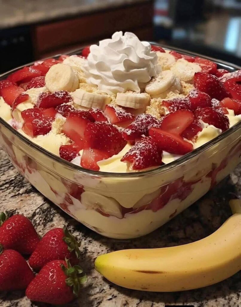 Strawberry Banana Pudding Dream