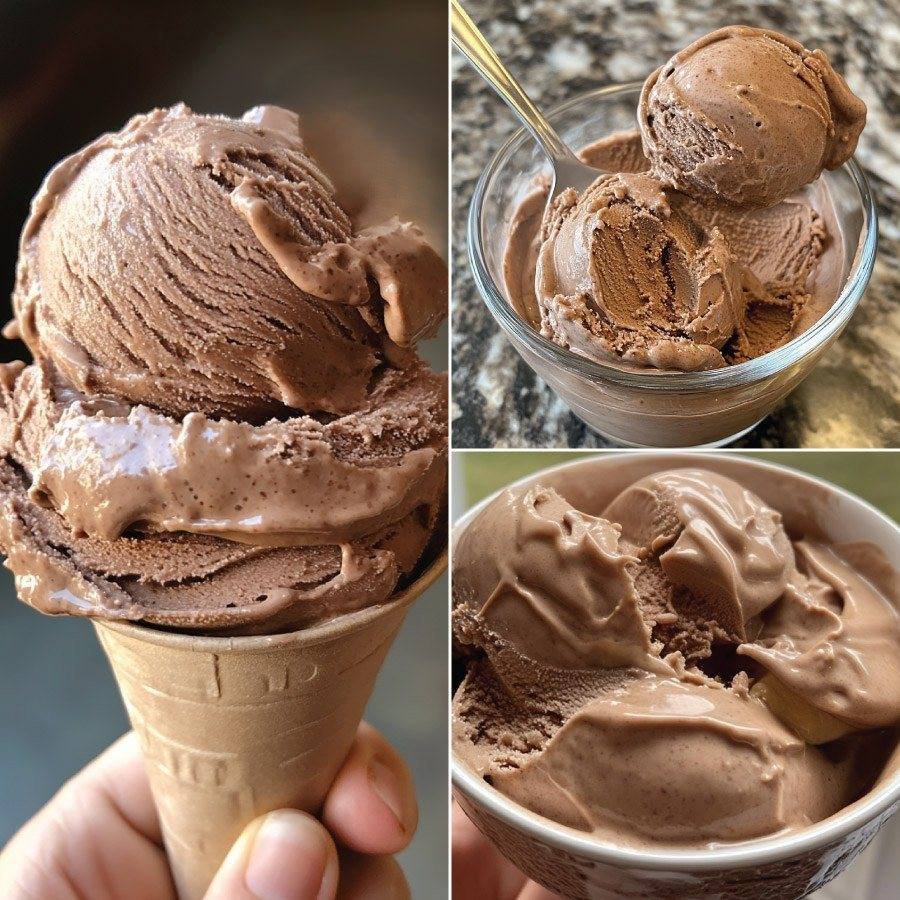Vegan Chocolate Banana Ice-cream