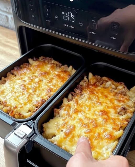 Air Fryer Macaroni and Cheese