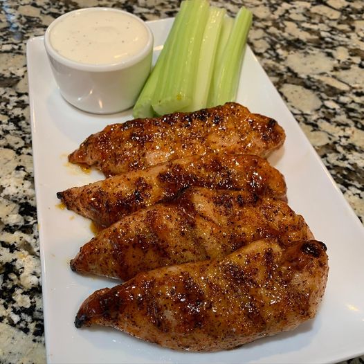 Air Fryer Naked (Grilled) Chicken Tenders
