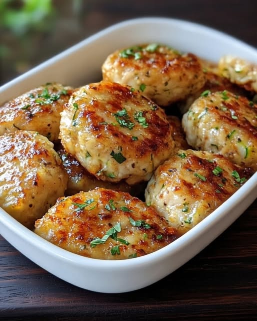 Air-Fryer Chicken Rissoles