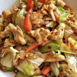 Keto Chinese Chicken Cabbage Stir-Fry