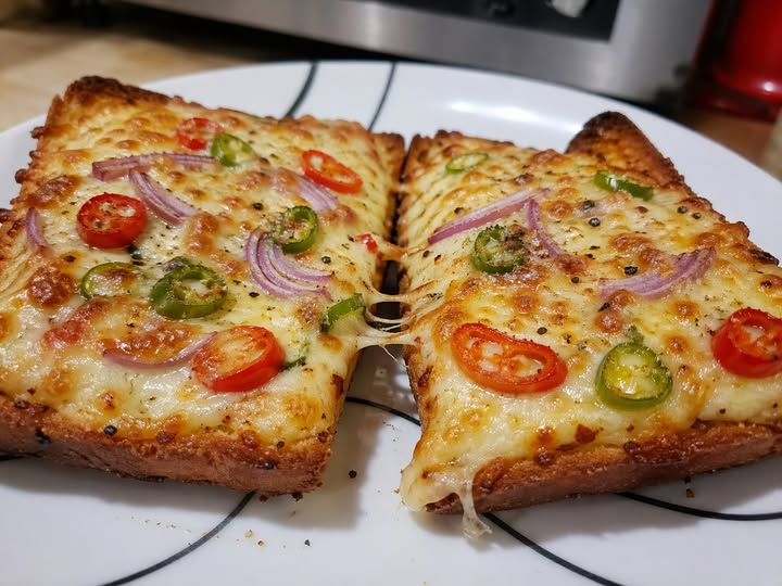 Air Fryer Pizza Toasts