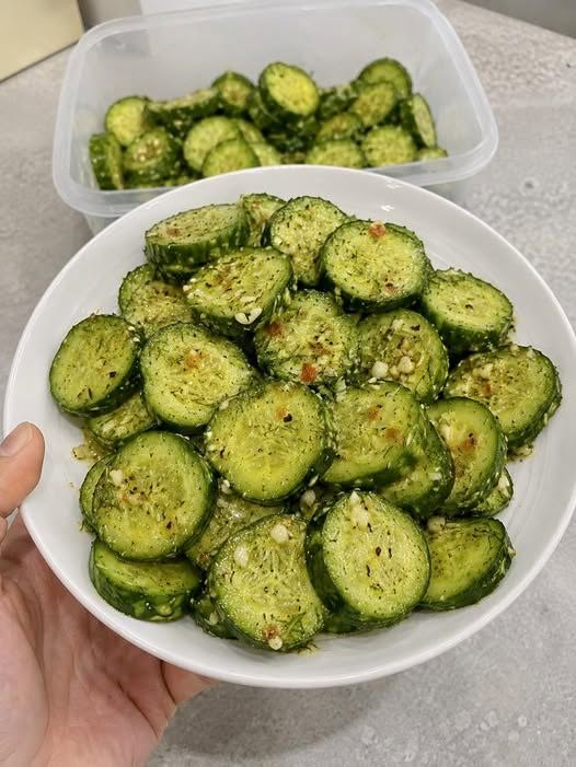 Cucumber “Bang” Salad