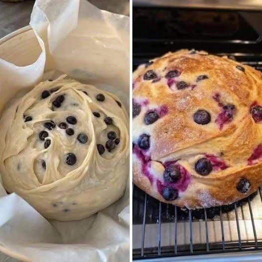 blueberry cream cheese loaf
