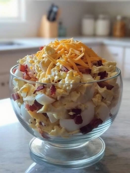 Keto Loaded Cauliflower Salad