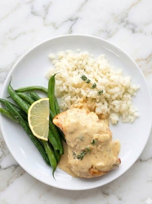 Creamy Keto Chicken Dijon