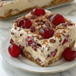 Keto Cherry Pecan Cheesecake Lush