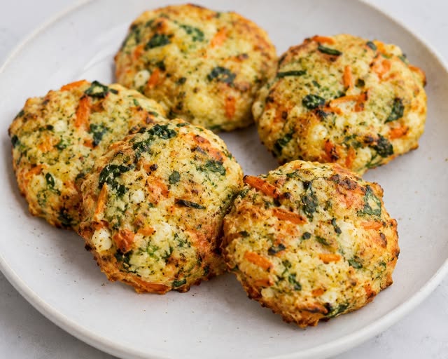 Air Fryer Soft & Savory Cottage Cheese Biscuits
