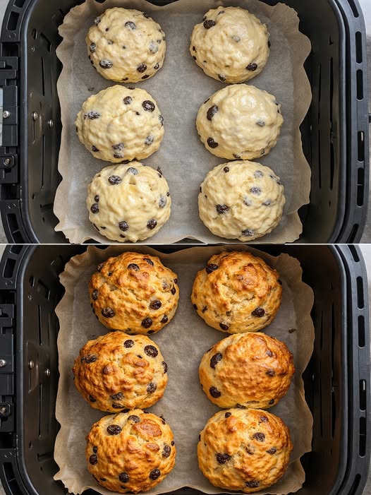 Air Fryer Fruit Scones