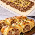 Air Fryer Savory Sausage & Cheese Swirls