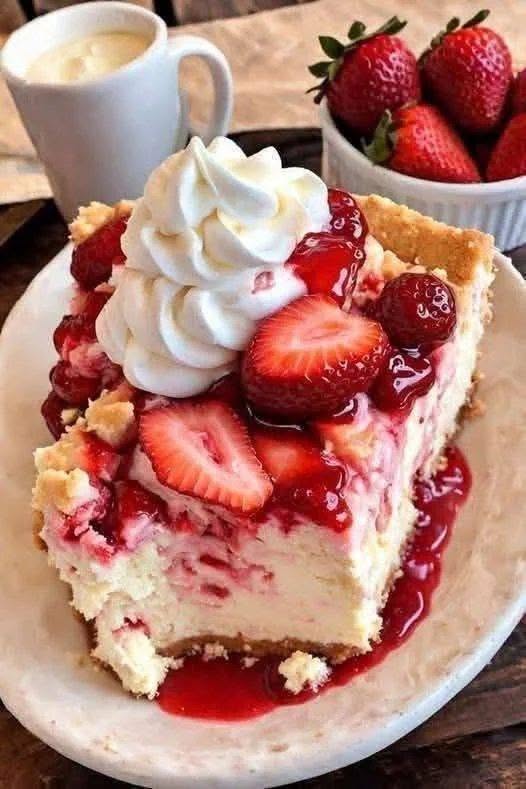 Keto Strawberry Cheesecake Dump Cake (5 Ingredients, Zero Hassle)