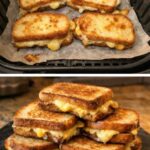 Crispy Air Fryer Grilled Cheese