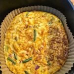 🍳 Air Fryer Omelette (Fluffy, Easy & Protein-Packed)