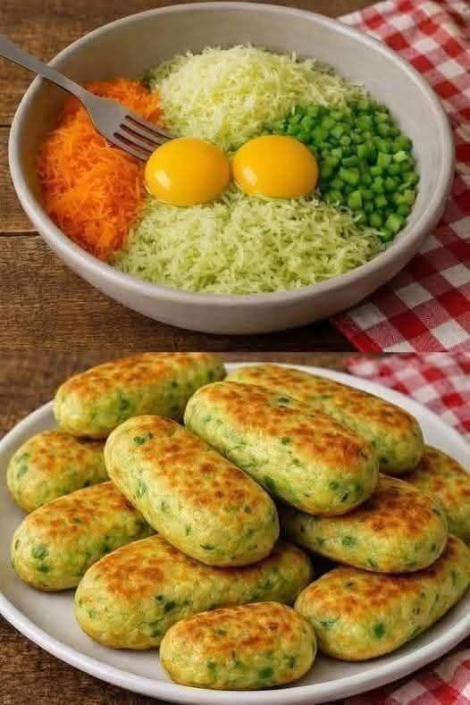 Golden Zucchini & Vegetable Tots
