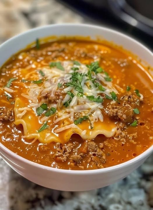 Vegan Lasagna Soup