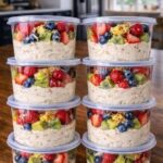 Meal-Prep Berry & Kiwi Overnight Oats