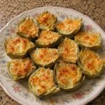 Vegan Crispy Parmesan Artichoke Hearts