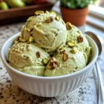 Vegan Pistachio Ice Cream — High-Protein, Gluten-Free & Non-Dairy 🌱🍨