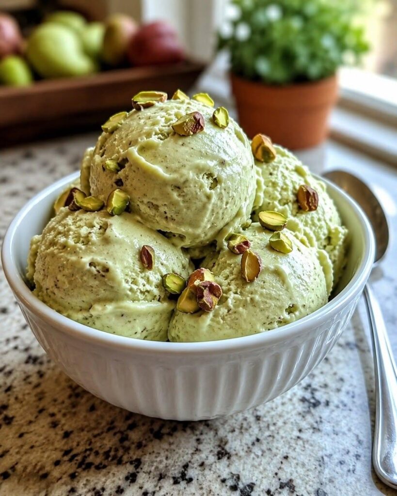 Vegan Pistachio Ice Cream β High-Protein, Gluten-Free & Non-Dairy π±π¨