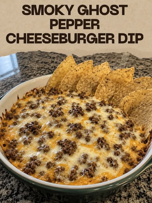 Keto Smoky Ghost Pepper Cheeseburger Dip