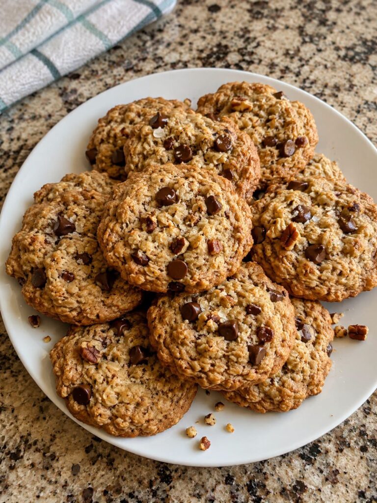 Low Carb Cowboy Cookies (Mediterranean-Friendly)