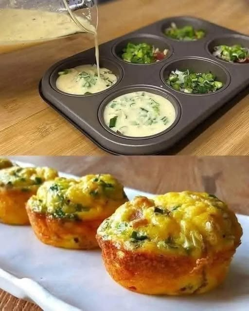 Sausage Breakfast Muffins (4 Ingredients)