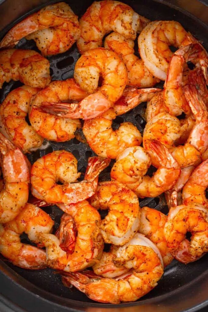 Air Fryer Cajun Butter Shrimp