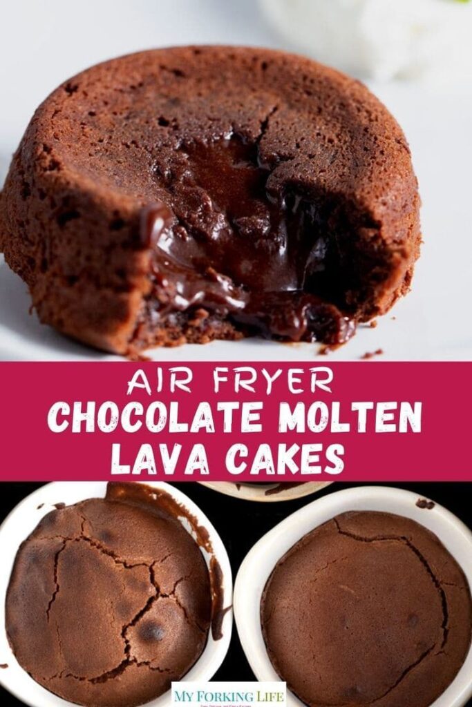 🍫 Air Fryer Chocolate Lava Cake
