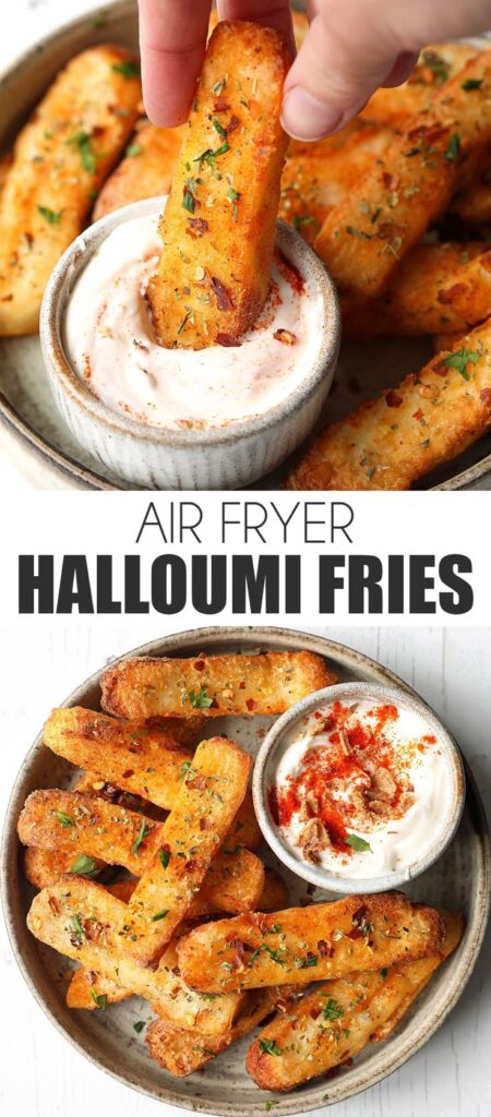 🌶️ Air Fryer Crispy Halloumi Fries