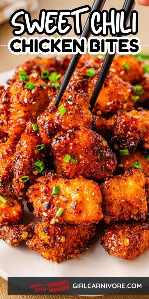 Air Fryer Sweet Chili Chicken Bites