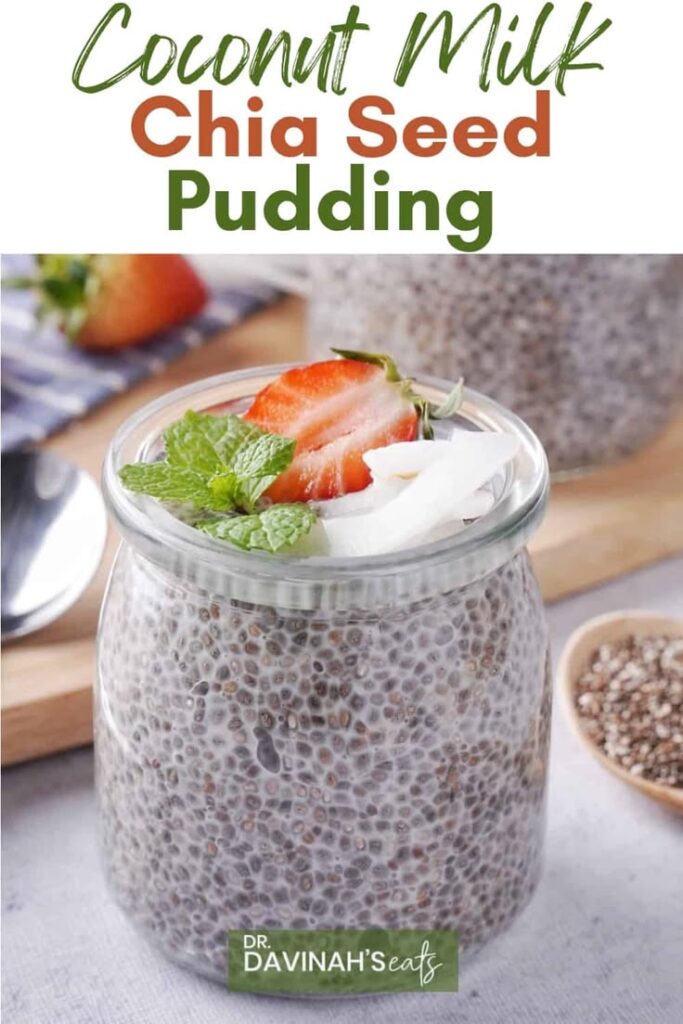 Diabetic Coconut Chia Pudding